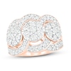Thumbnail Image 0 of Diamond Fashion Ring 2 ct tw Round-cut 10K Rose Gold