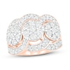Thumbnail Image 1 of Diamond Fashion Ring 2 ct tw Round-cut 10K Rose Gold