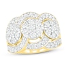Thumbnail Image 0 of Diamond Fashion Ring 2 ct tw Round-cut 10K Yellow Gold