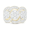 Thumbnail Image 1 of Diamond Fashion Ring 2 ct tw Round-cut 10K Yellow Gold