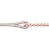Thumbnail Image 2 of Love + Be Loved Diamond Bolo Bracelet 1/2 ct tw 10K Rose Gold