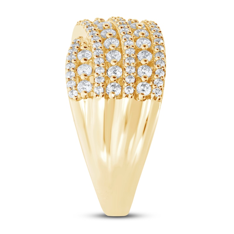 Main Image 2 of Diamond Fashion Ring 1 ct tw 10K Yellow Gold