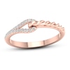 Thumbnail Image 0 of Love + Be Loved Diamond Ring 1/10 ct tw 10K Rose Gold