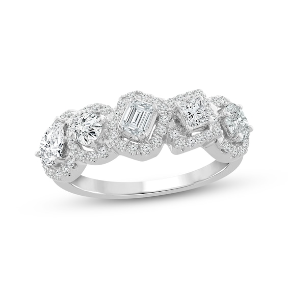 Diamond Ring 1 ct tw 10K White Gold