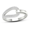 Thumbnail Image 0 of Love + Be Loved Diamond Ring 1/5 ct tw 10K White Gold