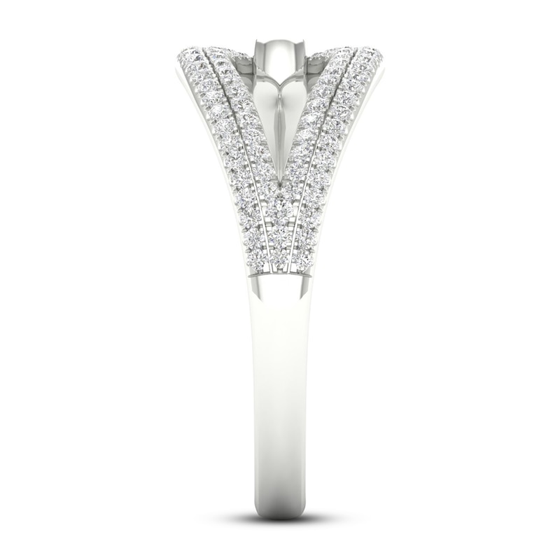 Main Image 3 of Love + Be Loved Diamond Ring 1/5 ct tw 10K White Gold