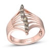 LeVian Milestones Diamond Ring 1/4 ct tw 14K Strawberry Gold