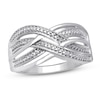 Thumbnail Image 1 of Diamond Accent Ring Sterling Silver