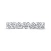 Thumbnail Image 2 of Diamond Heart Ring 1/8 ct tw Round-cut Sterling Silver