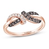 Thumbnail Image 1 of Le Vian Diamond Ring 1/4 ct tw 14K Strawberry Gold
