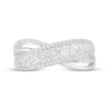 Thumbnail Image 2 of Diamond Ring 1/5 ct tw Round-cut Sterling Silver