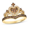 Thumbnail Image 0 of Le Vian Chocolate Diamond Royalty Tiara Ring 1/2 ct tw 14K Honey Gold