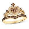 Thumbnail Image 1 of Le Vian Chocolate Diamond Royalty Tiara Ring 1/2 ct tw 14K Honey Gold