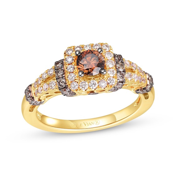 Le Vian Diamond Ring 1 ct tw 14K Honey Gold