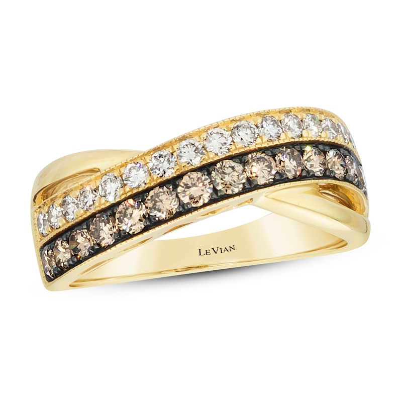 Main Image 1 of Le Vian Diamond Ring 7/8 ct tw 14K Honey Gold
