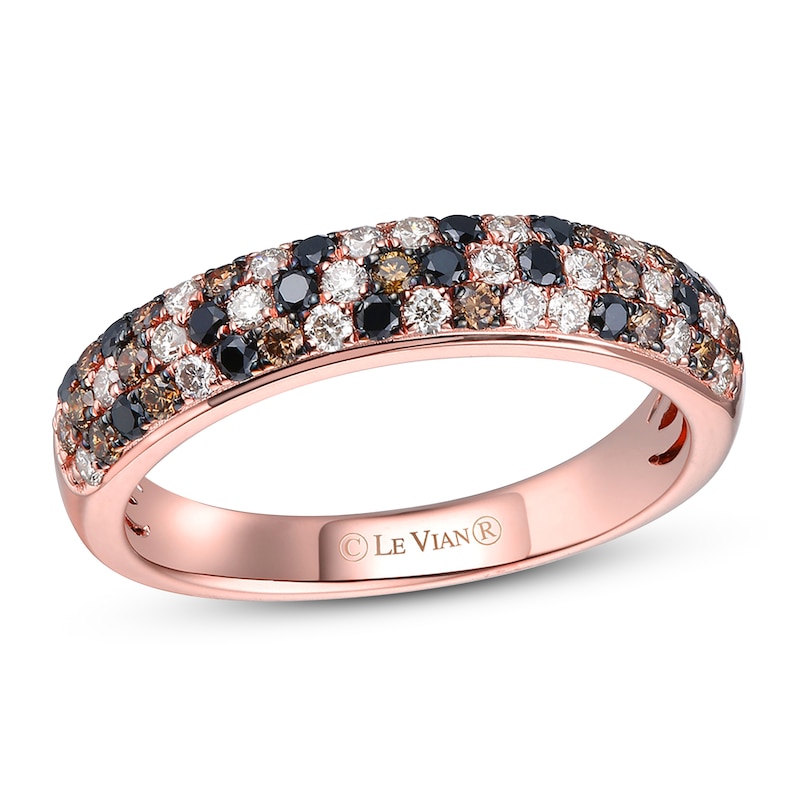 Main Image 1 of Le Vian Diamond Ring 5/8 ct tw 14K Strawberry Gold