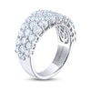 Thumbnail Image 2 of THE LEO Diamond Anniversary Ring 3 ct tw Round-Cut 14K White Gold