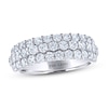 Thumbnail Image 0 of THE LEO Diamond Anniversary Ring 1-1/2 ct tw Round-Cut 14K White Gold