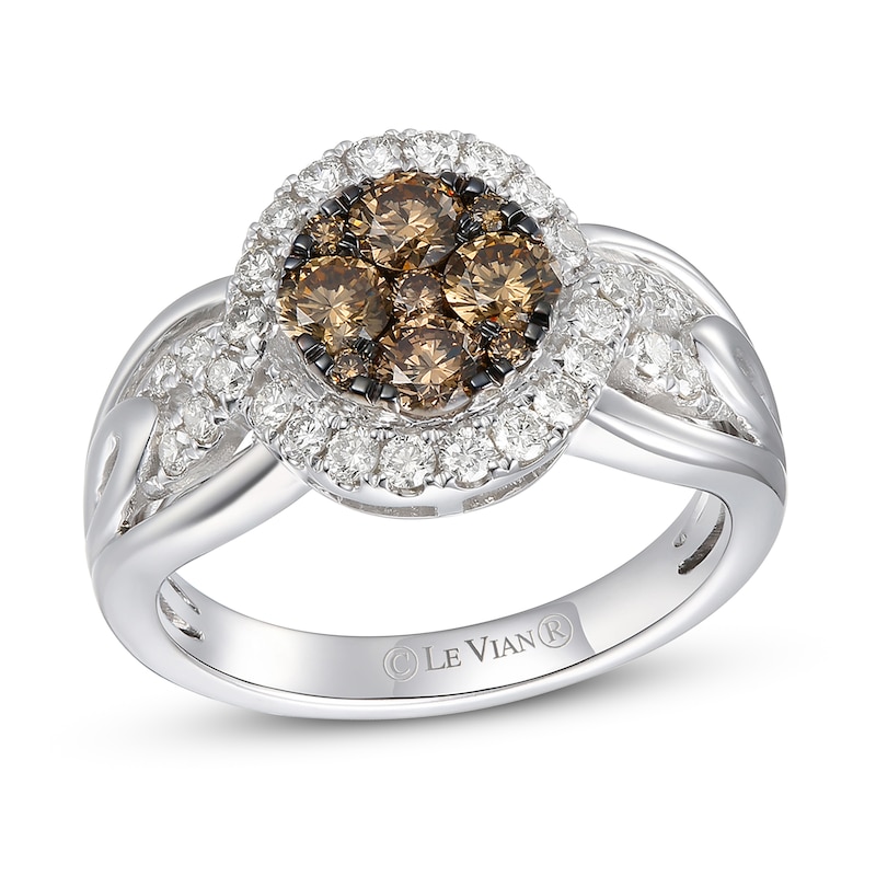 Main Image 1 of Le Vian Diamond Ring 1-1/8 ct tw 14K Vanilla Gold