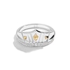 Thumbnail Image 0 of Star Wars Ahsoka Tano Ring 1/10 ct tw Diamonds Sterling Silver & 10K Yellow Gold