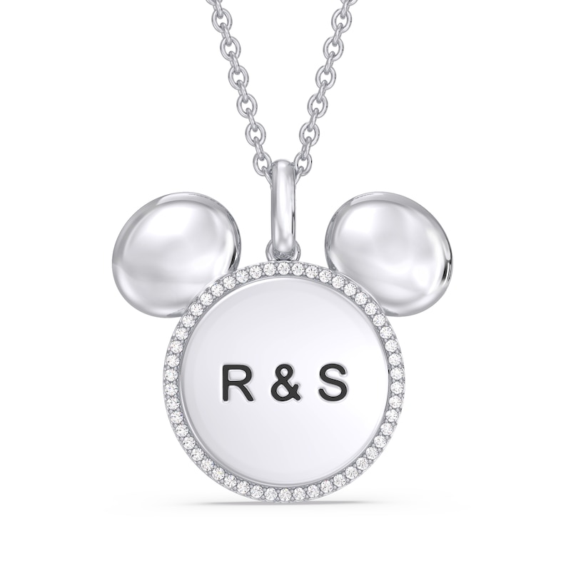 Mickey Mouse Necklace, Disney Necklace, Sterling Silver Necklace Mickey  Mouse, Mickey Necklace, Disney Necklace for Women, Disney Gifts, 