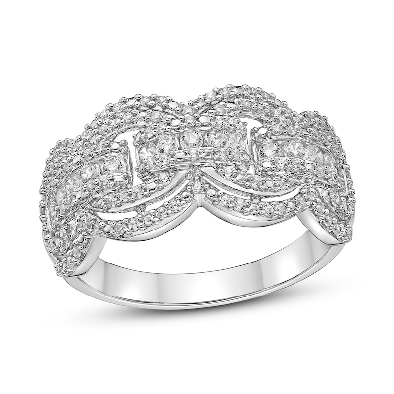 Main Image 1 of Diamond Ring 1/2 ct tw 10K White Gold