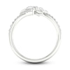 Thumbnail Image 3 of By Women For Women Diamond Lotus Ring 1/4 ct tw Round-cut 10K White Gold