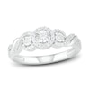 Thumbnail Image 0 of Diamond 3-Stone Ring 1/4 ct tw Round-cut Sterling Silver