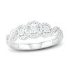 Thumbnail Image 1 of Diamond 3-Stone Ring 1/4 ct tw Round-cut Sterling Silver