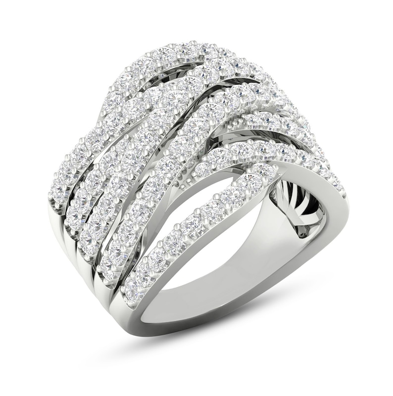 Main Image 2 of Diamond Ring 2 ct tw Round-Cut 14K White Gold