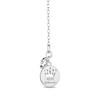 Thumbnail Image 1 of Hallmark Diamonds Heart Necklace 1/2 ct tw Sterling Silver 18"