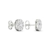 Thumbnail Image 4 of KAY Lab-Grown Diamonds Stud Earrings 1-1/2 ct tw 14K White Gold