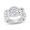 Thumbnail Image 0 of Lab-Created Diamonds by KAY Ring 1 ct tw Round-cut 14K White Gold