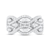 Thumbnail Image 3 of Lab-Created Diamonds by KAY Ring 1 ct tw Round-cut 14K White Gold