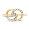 Thumbnail Image 2 of Encircled by Love Diamond Ring 1/3 ct tw Round-cut 10K Yellow Gold