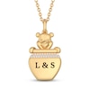 Thumbnail Image 0 of Disney Treasures Winnie the Pooh Diamond Necklace 1/20 ct tw 10K Yellow Gold 17"