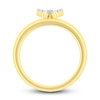 Thumbnail Image 3 of Diamond Butterfly Ring 1/10 ct tw Round-cut 10K Yellow Gold
