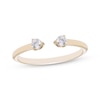 Thumbnail Image 1 of Diamond Deconstructed Ring 1/6 ct tw Round-cut 10K Yellow Gold
