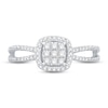 Thumbnail Image 2 of Diamond Promise Ring 1/4 ct tw Round-cut Sterling Silver