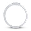 Thumbnail Image 2 of Diamond Star Ring 1/5 ct tw Round-cut Sterling Silver