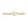 Thumbnail Image 2 of Diamond Bezel Ring 1/15 ct tw Round-cut 10K Yellow Gold