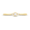 Thumbnail Image 3 of Diamond Bezel Ring 1/15 ct tw Round-cut 10K Yellow Gold