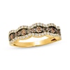 Thumbnail Image 0 of Le Vian Chocolate Waterfall Diamond Ring 7/8 ct tw 14K Honey Gold