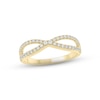 Thumbnail Image 0 of Diamond Infinity Ring 1/3 ct tw Round-cut 10K Yellow Gold