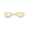 Thumbnail Image 2 of Diamond Infinity Ring 1/3 ct tw Round-cut 10K Yellow Gold