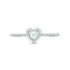 Thumbnail Image 2 of Diamond Heart Promise Ring 1/6 ct tw Round-cut 10K White Gold