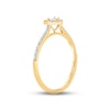 Thumbnail Image 2 of Diamond Heart Promise Ring 1/6 ct tw 10K Yellow Gold