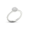 Thumbnail Image 2 of Multi-Diamond Promise Ring 1/5 ct tw Sterling Silver