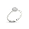 Thumbnail Image 1 of Diamond Promise Ring 1/5 ct tw Round-cut Sterling Silver