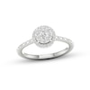 Thumbnail Image 0 of Diamond Promise Ring 1/4 ct tw Round-cut 10K White Gold